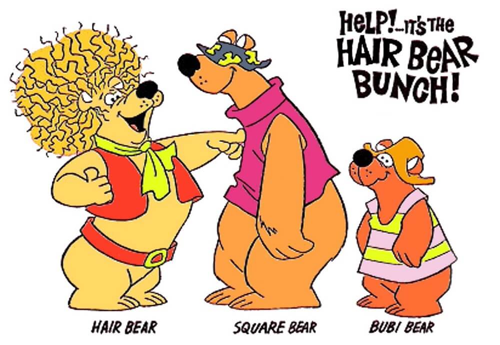 telephemera years 1971 help it's the hair bear bunch