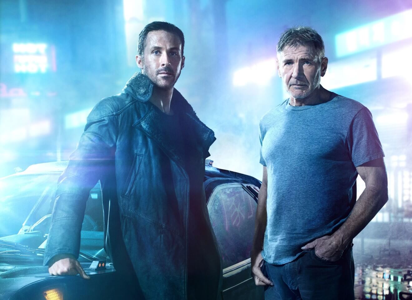 harrison ford and ryan gosling in Denis Villeneuve's Blade Runner 2049