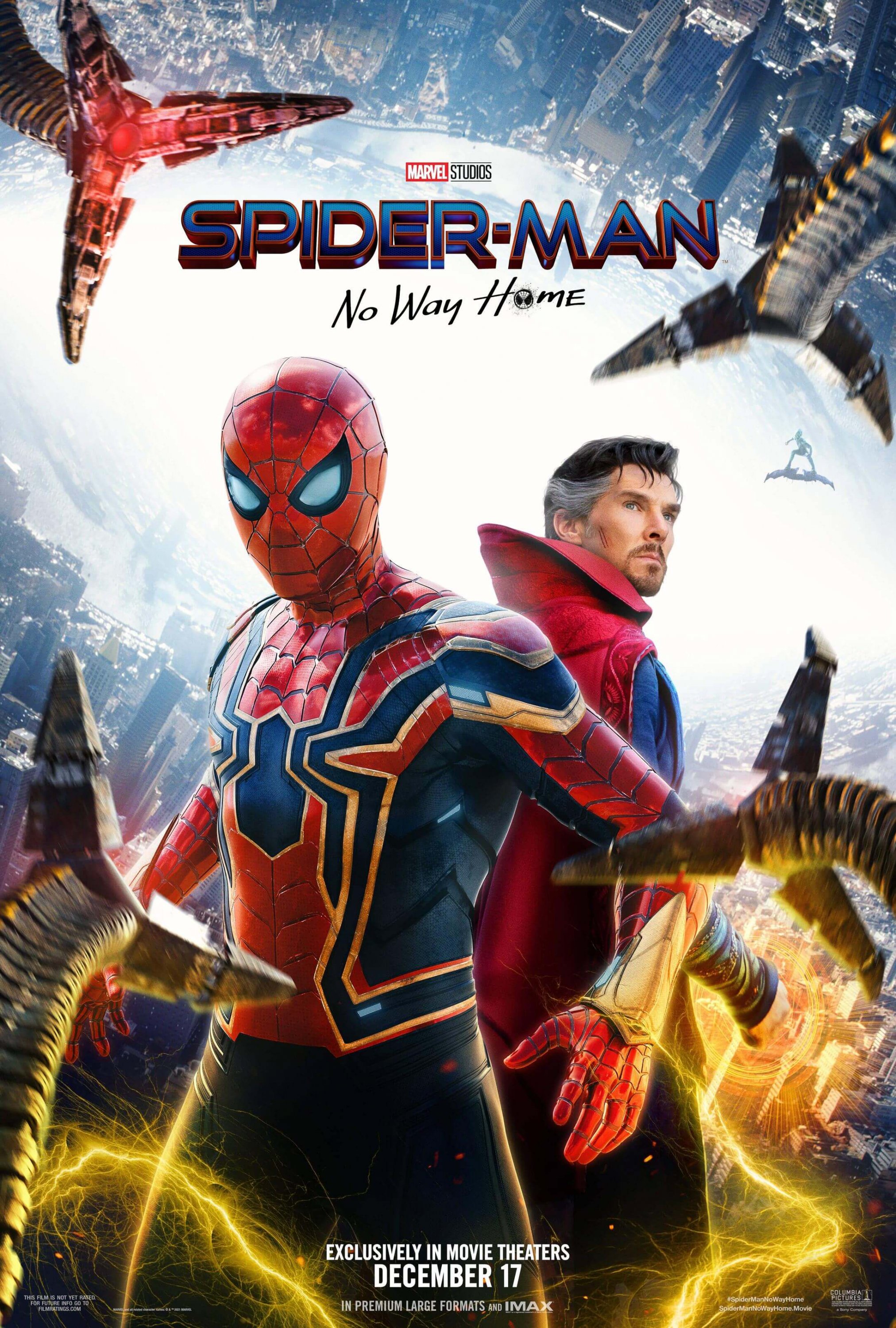 Spider-Man: No Way Home poster featuring Doctor Strange