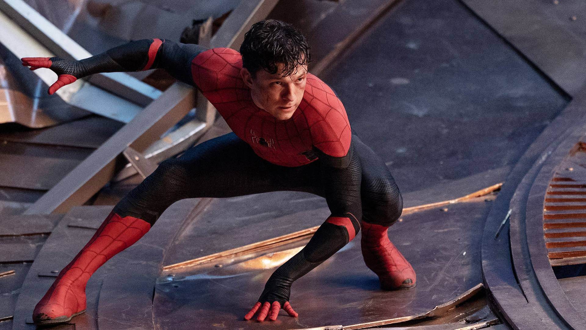Tom Holland as Peter Parker/Spider-Man in Avengers: Infinity War