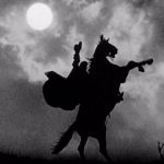 Guy Williams as Zorro with horse Tornado