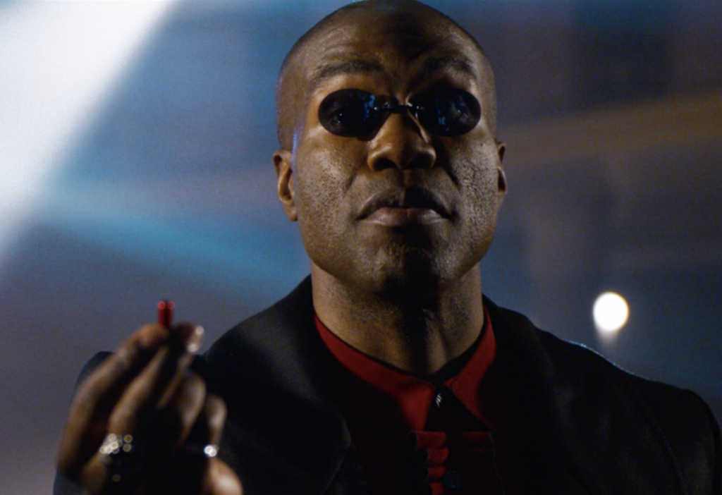 Yahya Abdul-Mateen II as Morpheus in the Matrix Resurrections