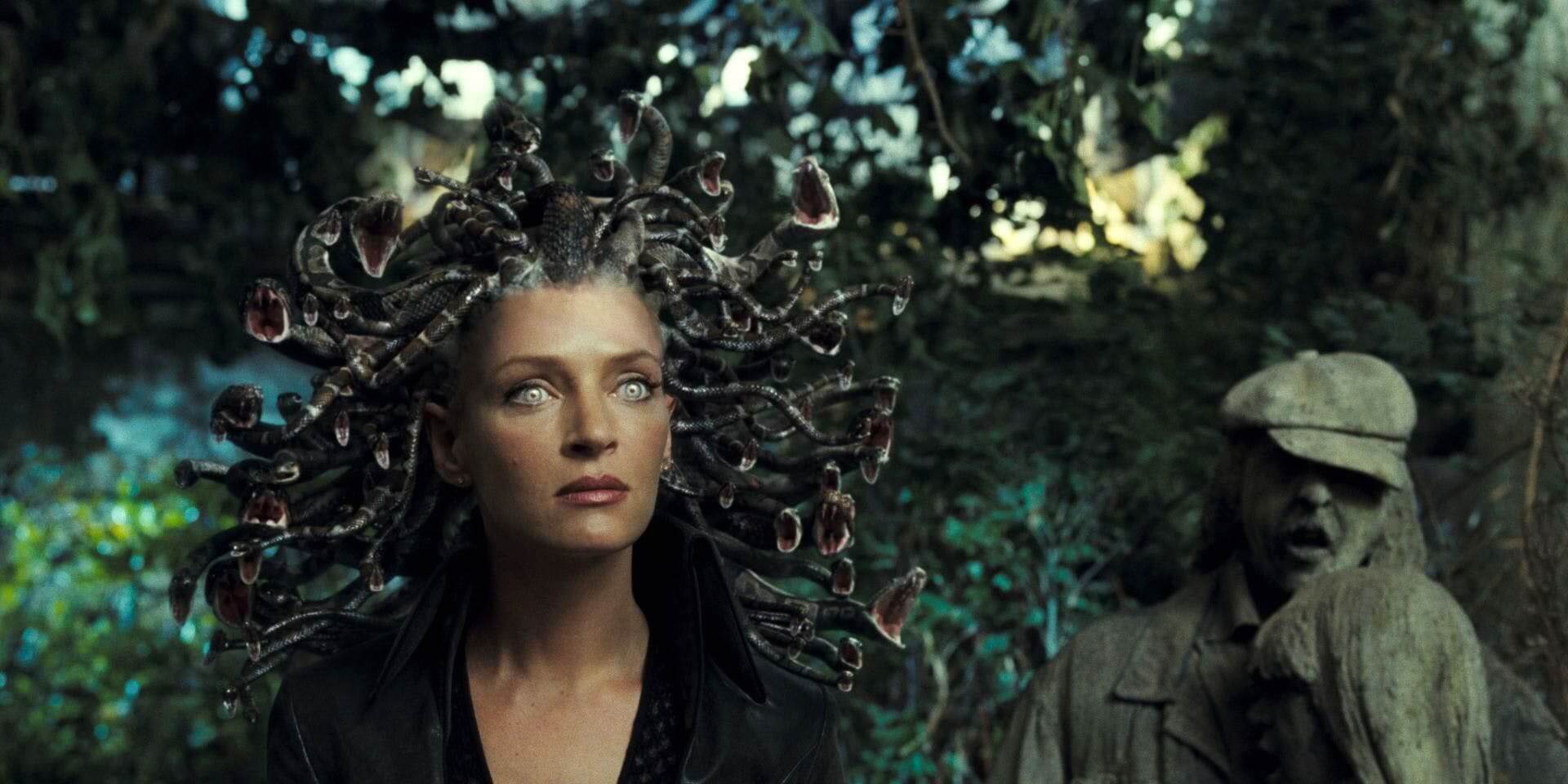 Uma Thurman as Medusa in Percy Jackson and the Lightning Thief