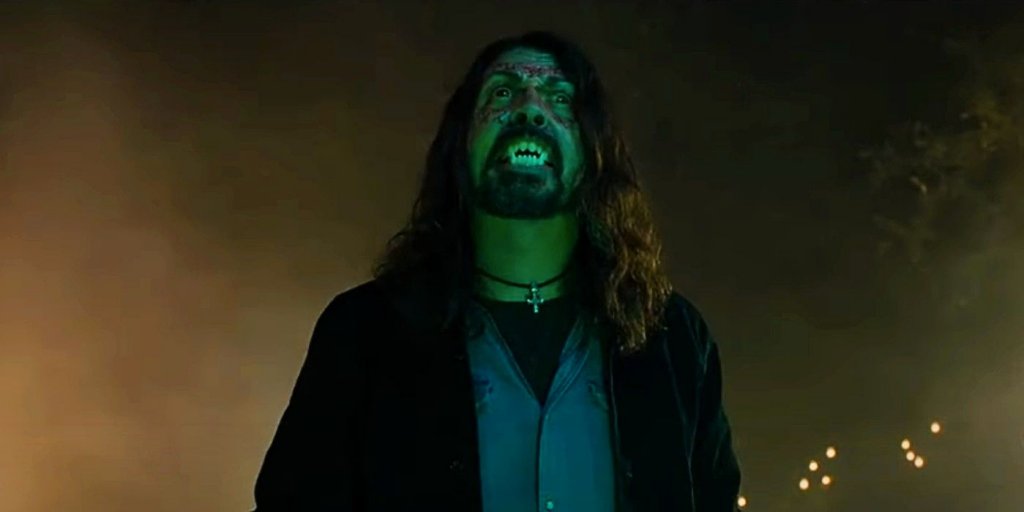 Dave Grohl in Studio 666 trailer