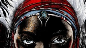 Novel cover for Tomi Adeyemi novel Children of Blood and Bone