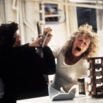 Fatal Attraction 1987 still featuring Glenn Close as Alex