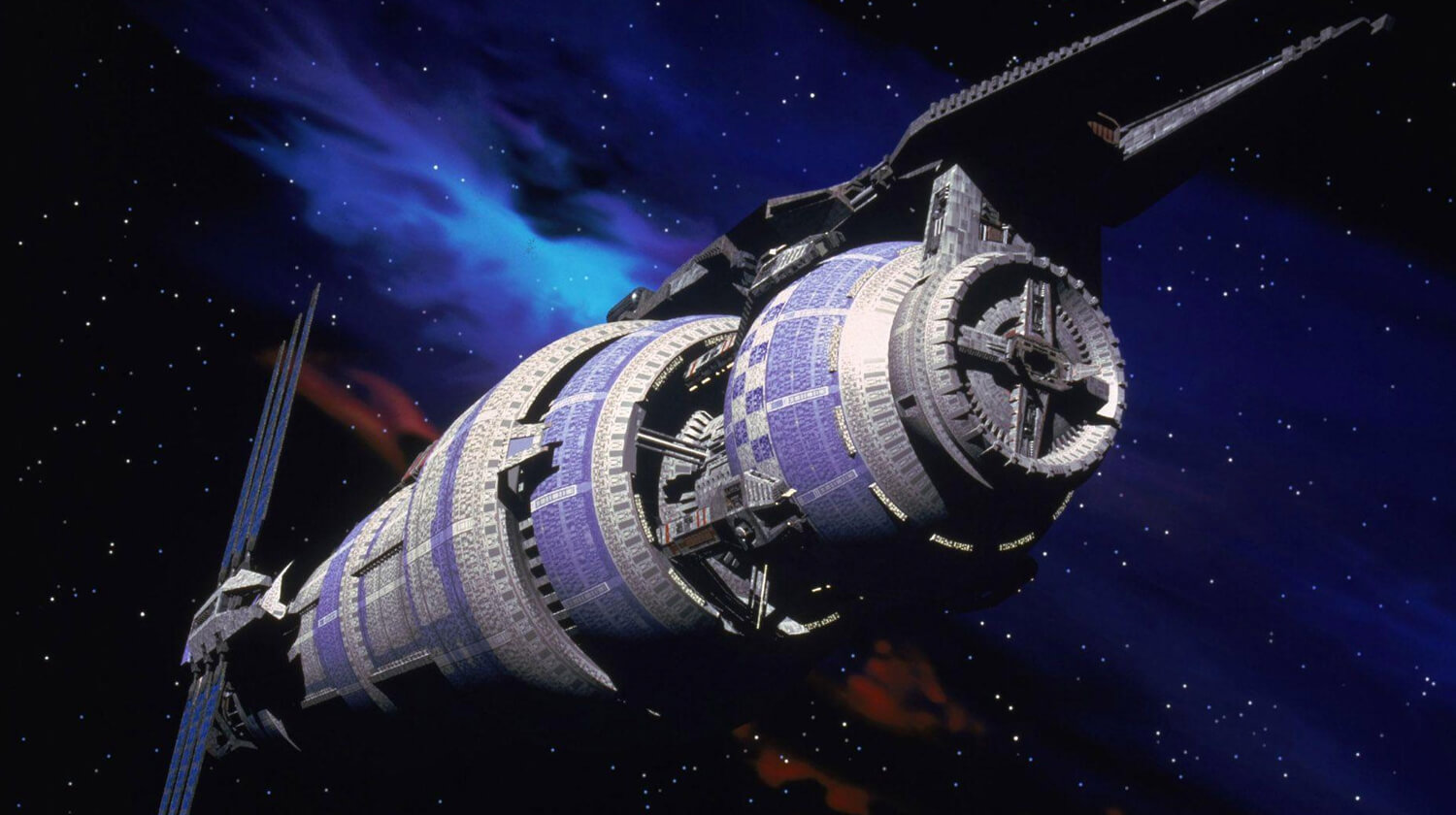 Babylon 5 space station from original series