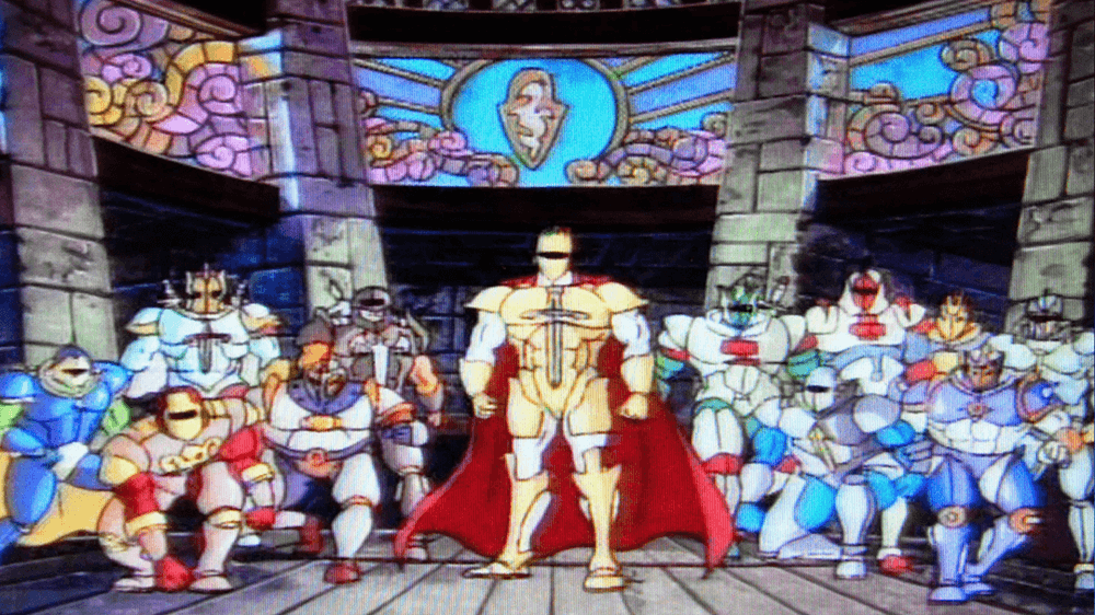 telephemera years 1992 King Arthur and the Knights of Justice
