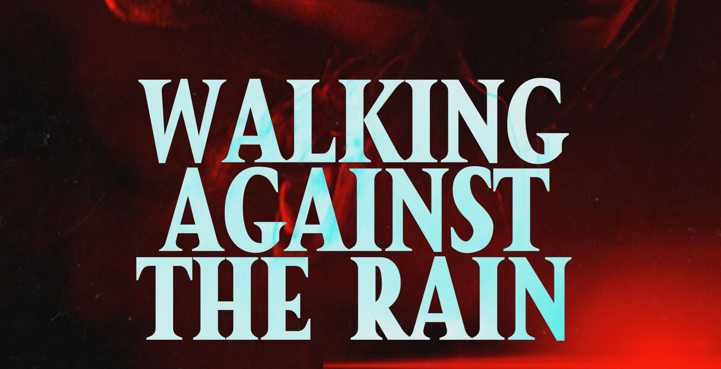 walking rain first