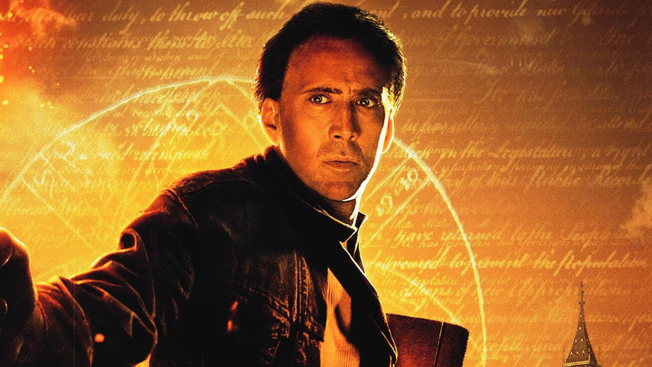 Nicolas Cage in National Treasure film