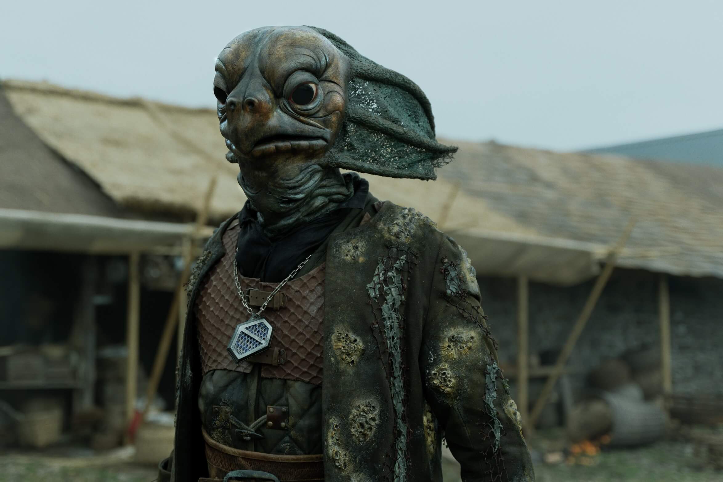 A Sea Devil in a still from Doctor Who – Legend of the Sea Devils