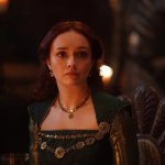 Olivia Cooke as Alicent Hightower in house of the dragon