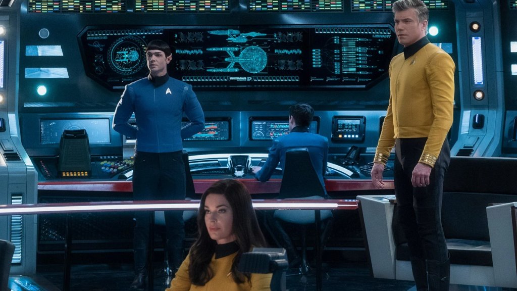 The cast of Paramount+ series Star Trek: Strange New Worlds