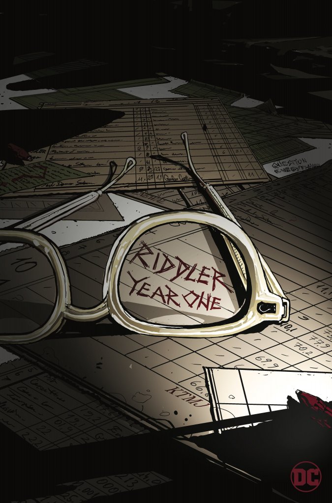 Riddler: Year One comic written by Paul Dano and artwork by Stevan Subic 