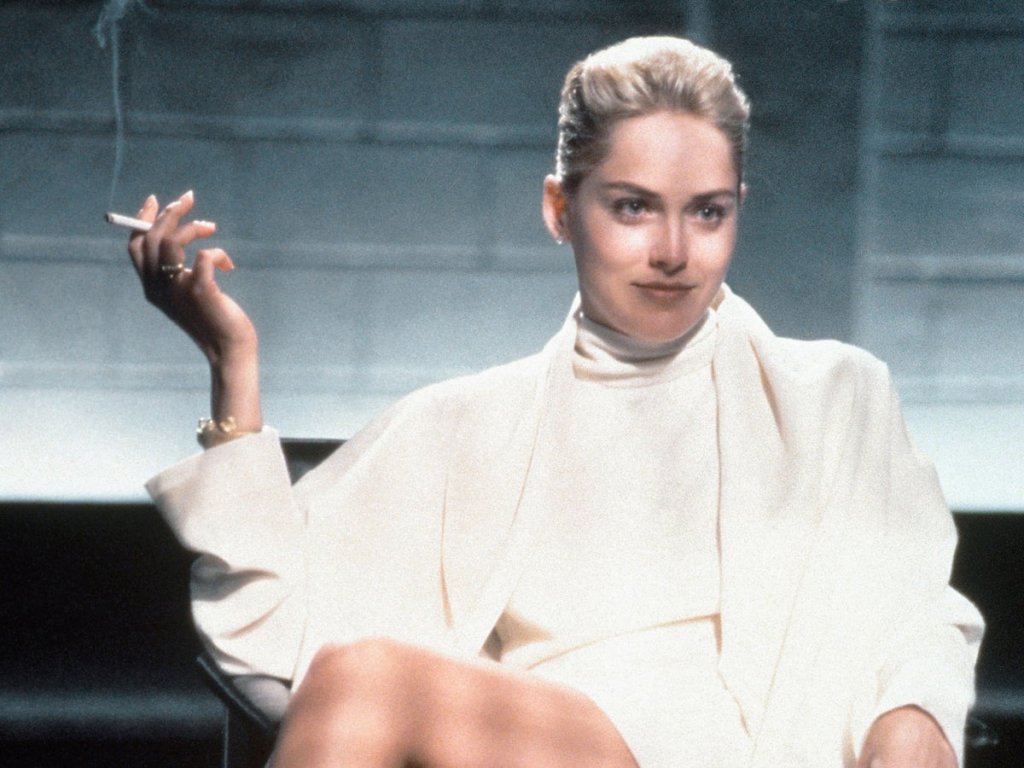 Sharon Stone in Basic Instinct 