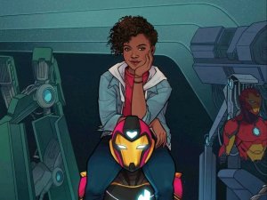 Ironheart comics centring Riri Williams