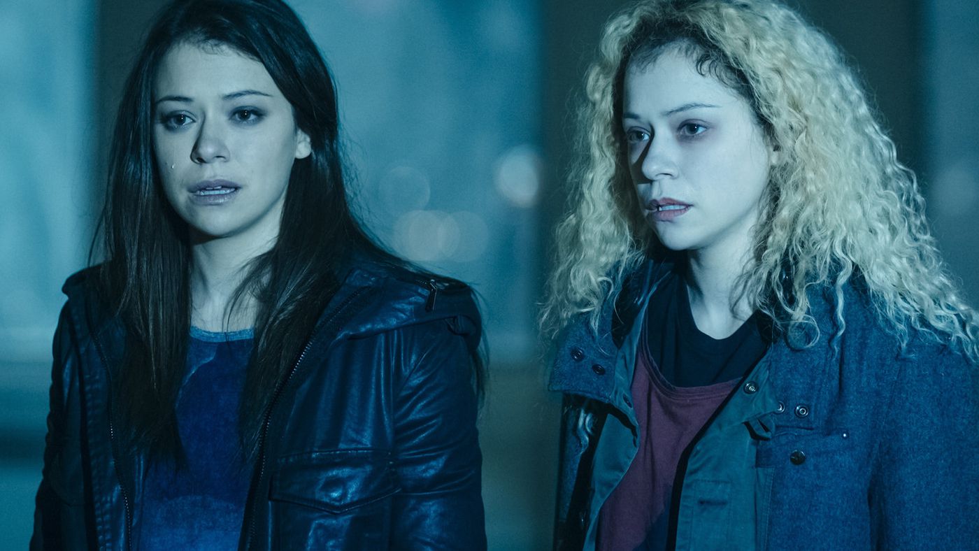 Tatiana maslany in Orphan Black series; spinoff titled Echoes