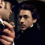 Robert Downey Jr and Jude Law in Guy Ritchie's Sherlock Holmes