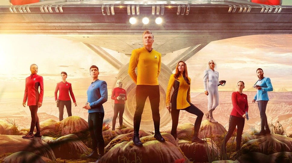 star trek: strange new worlds paramount + poster