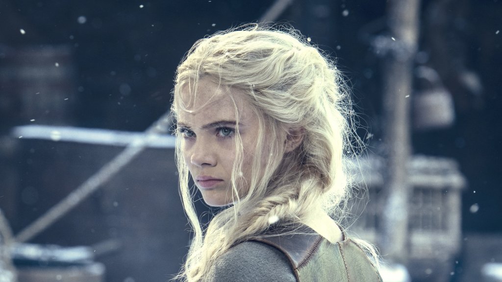 Freya Allan as Ciri of Cintra in The Witcher season 2