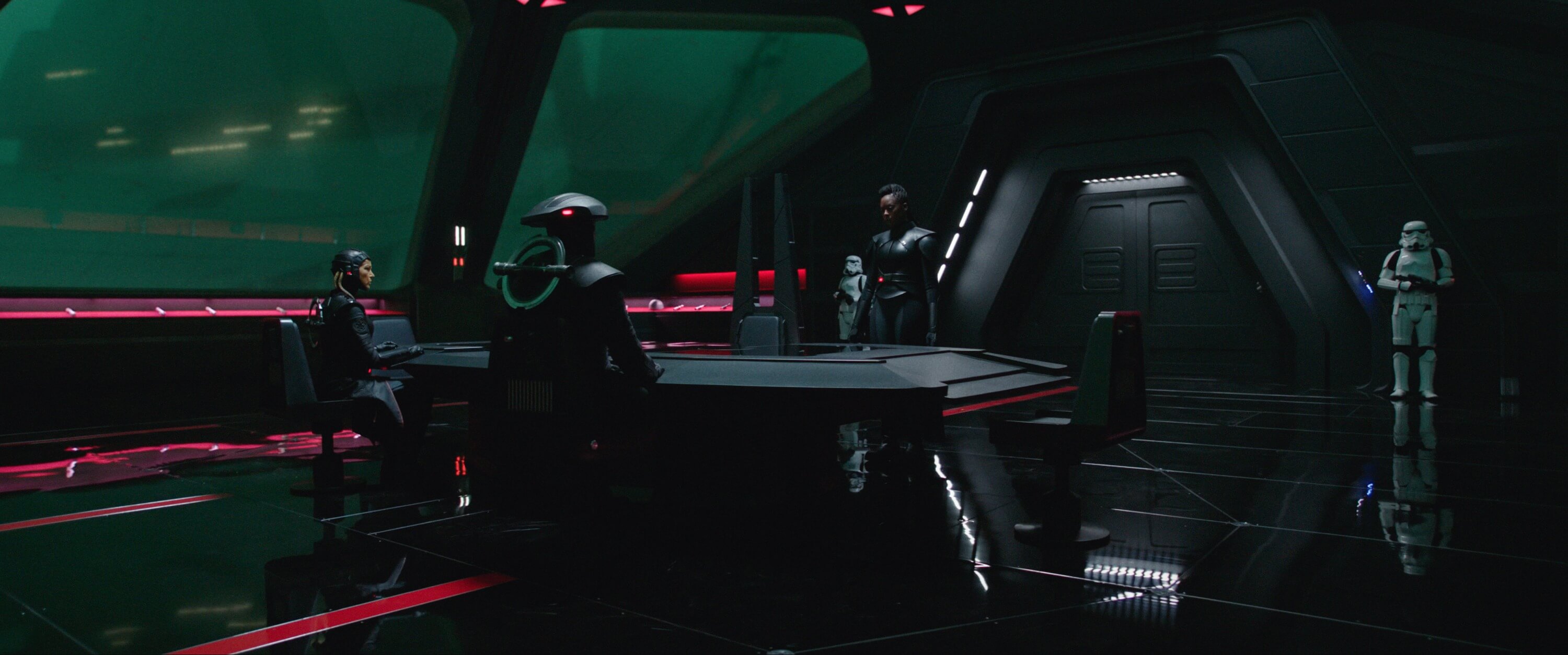 Moses Ingram as an agent of the Empire in Star Wars series Obi-Wan Kenobi