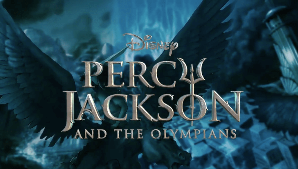 Percy Jackson and the Olympians series title card