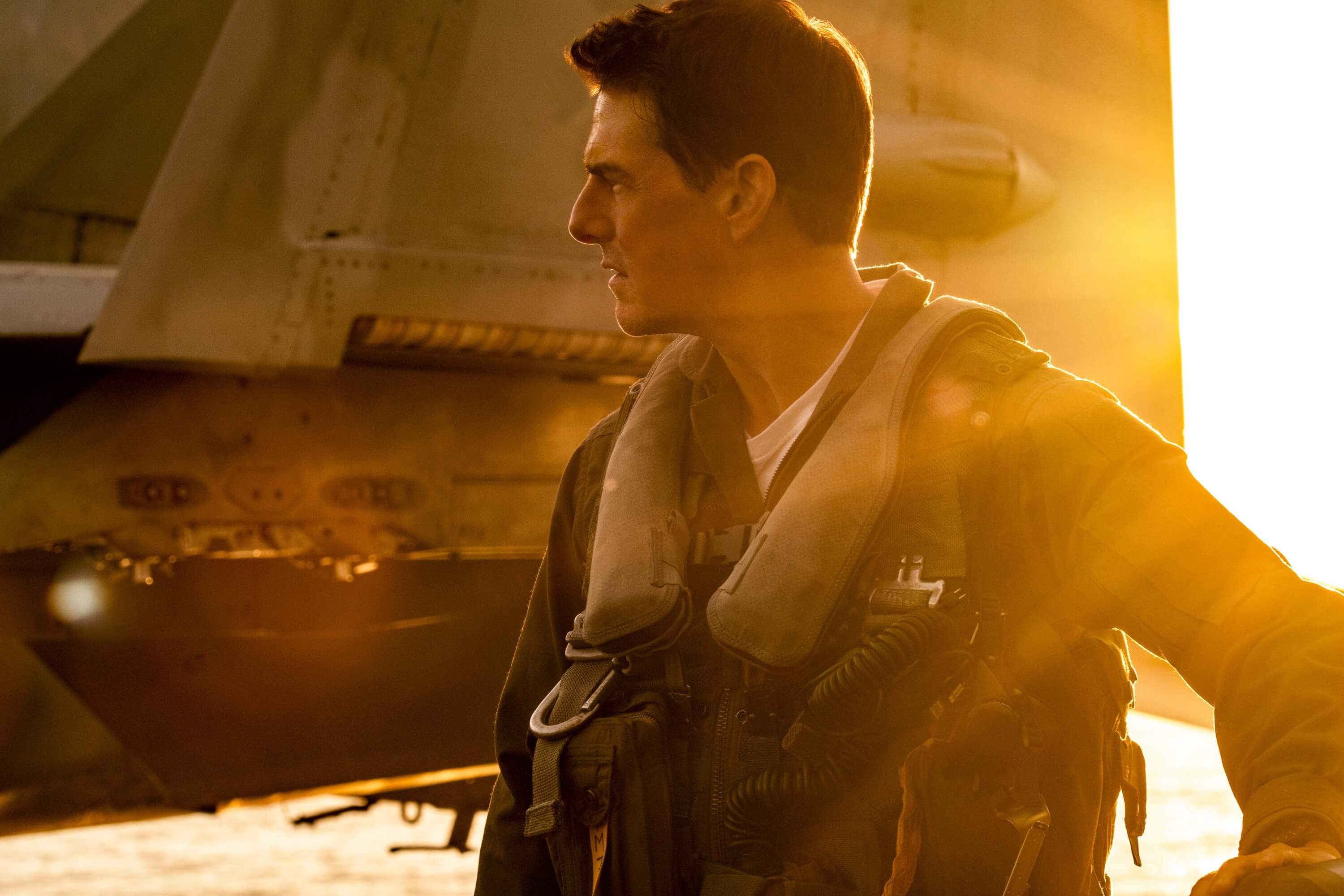 Tom Cruise as Pete 'Maverick' Mitchell in Top Gun: Maverick