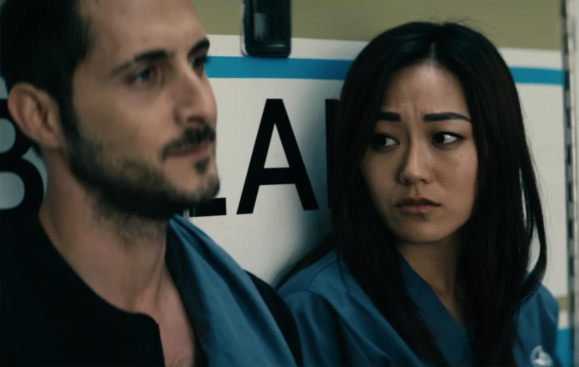 Tomer Capone as Frenchie and Karen Fukuhara as Kimiko/The Female in The Boys