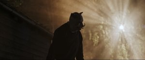 Piglet in horror slasher film
