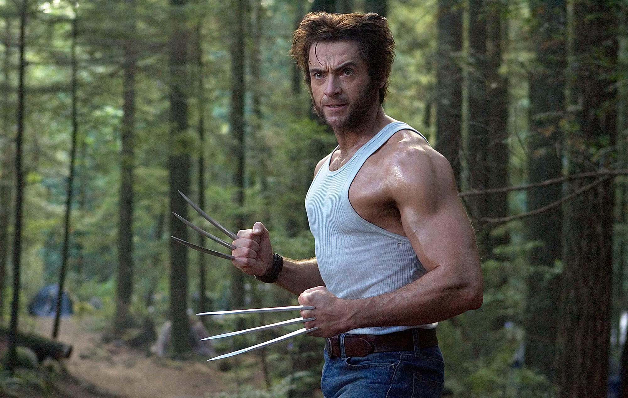 Hugh Jackman as Logan/Wolverine in the X-Men franchise