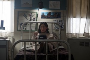 Isabelle Fuhrman as "Esther" in Orphan: First Kill from Paramount Players, eOne, and Dark Castle Entertainment.