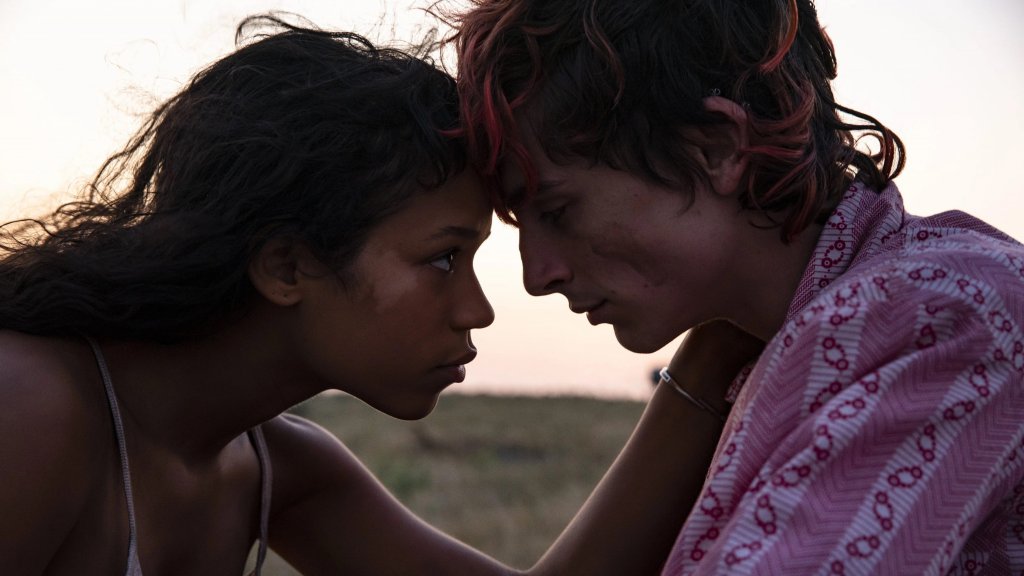 Timothee Chalamet and Taylor Russell in teaser trailer for Bones and All