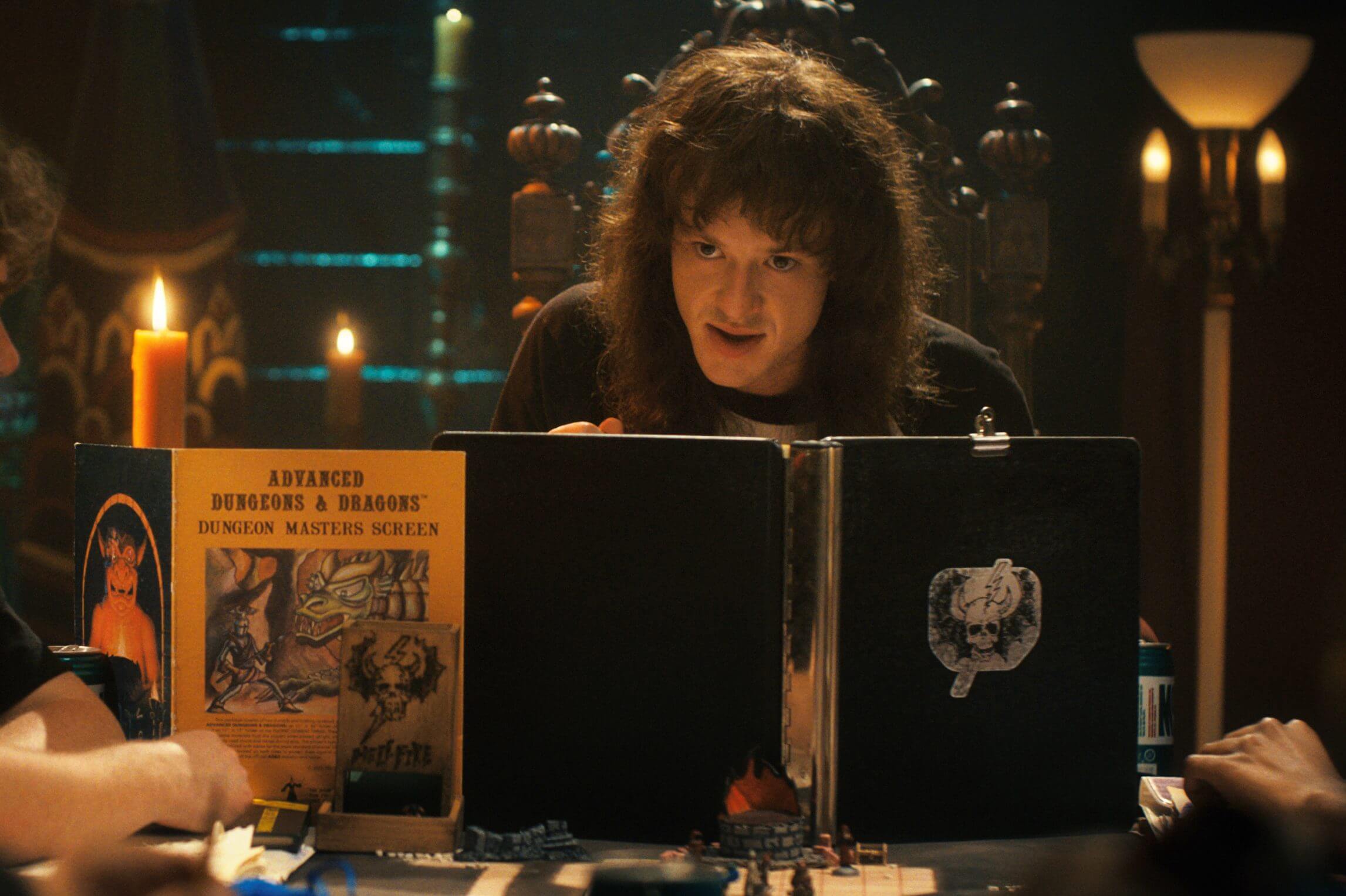 Hysteria! series to explore Satanic panic - still of Eddie Munson (Joseph Quinn) in Stranger Things 4
