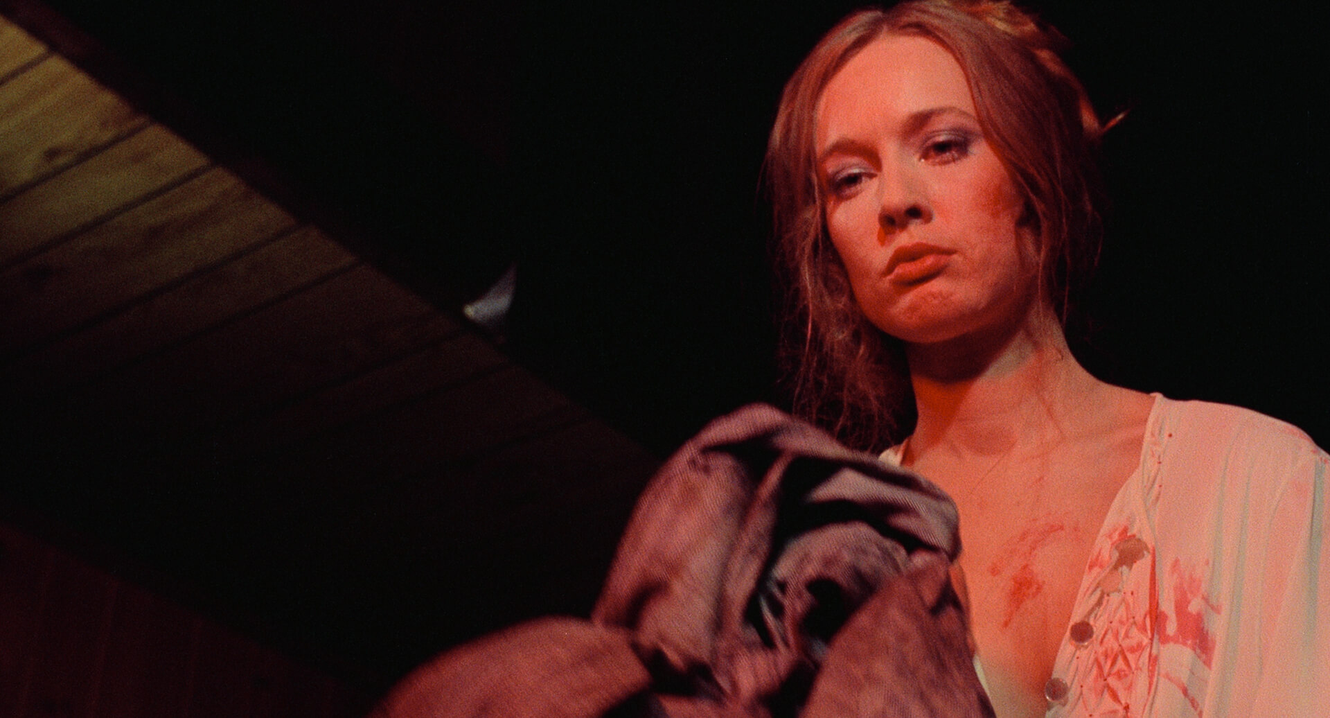Camille Keaton in I Spit on Your Grave 1978