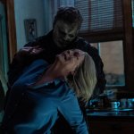 jamie lee curtis as laurie strode and michael myers aka the shape in final trailer for halloween ends