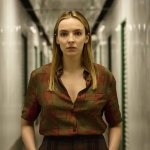 Jodie Comer stars in The End We Start From. Still from Killing Eve