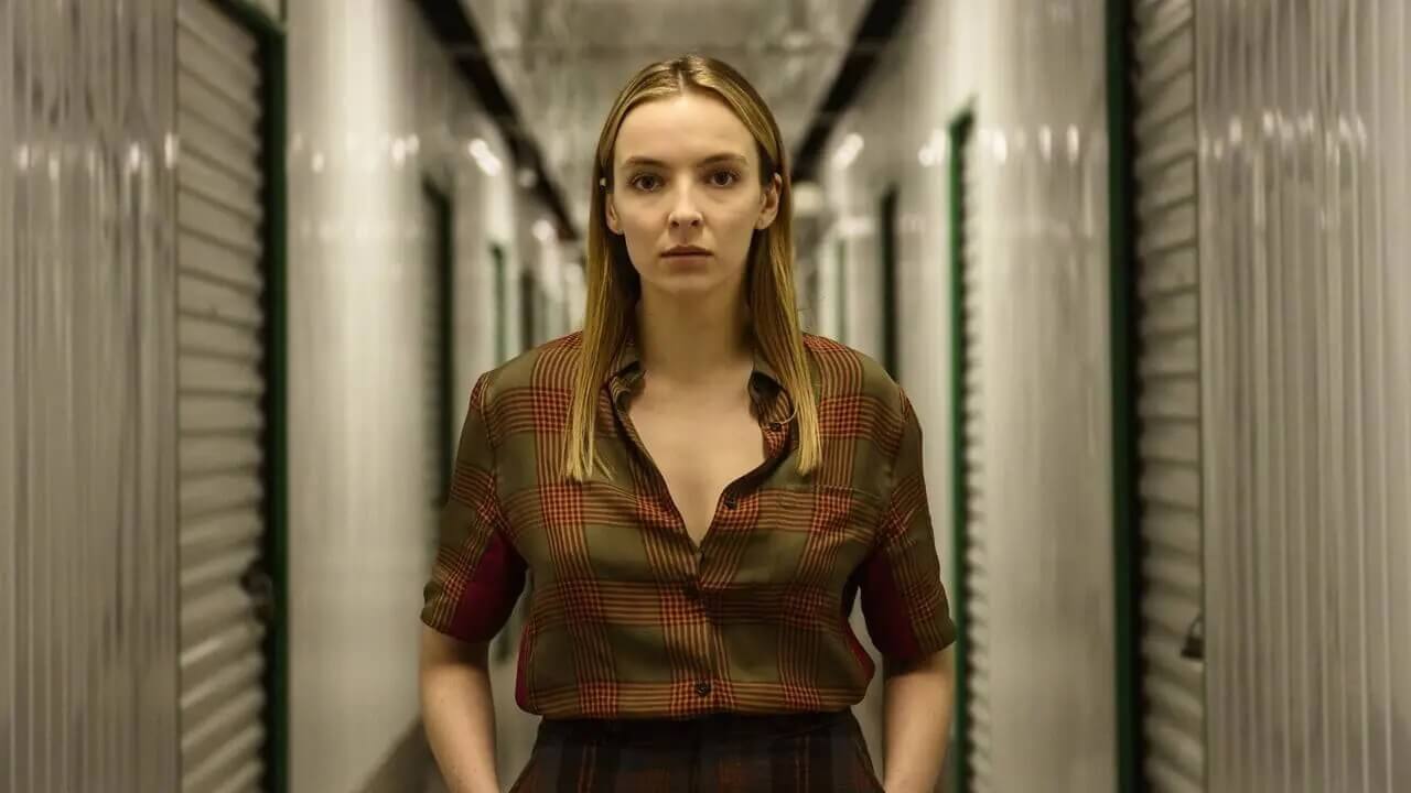 Jodie Comer stars in The End We Start From. Still from Killing Eve