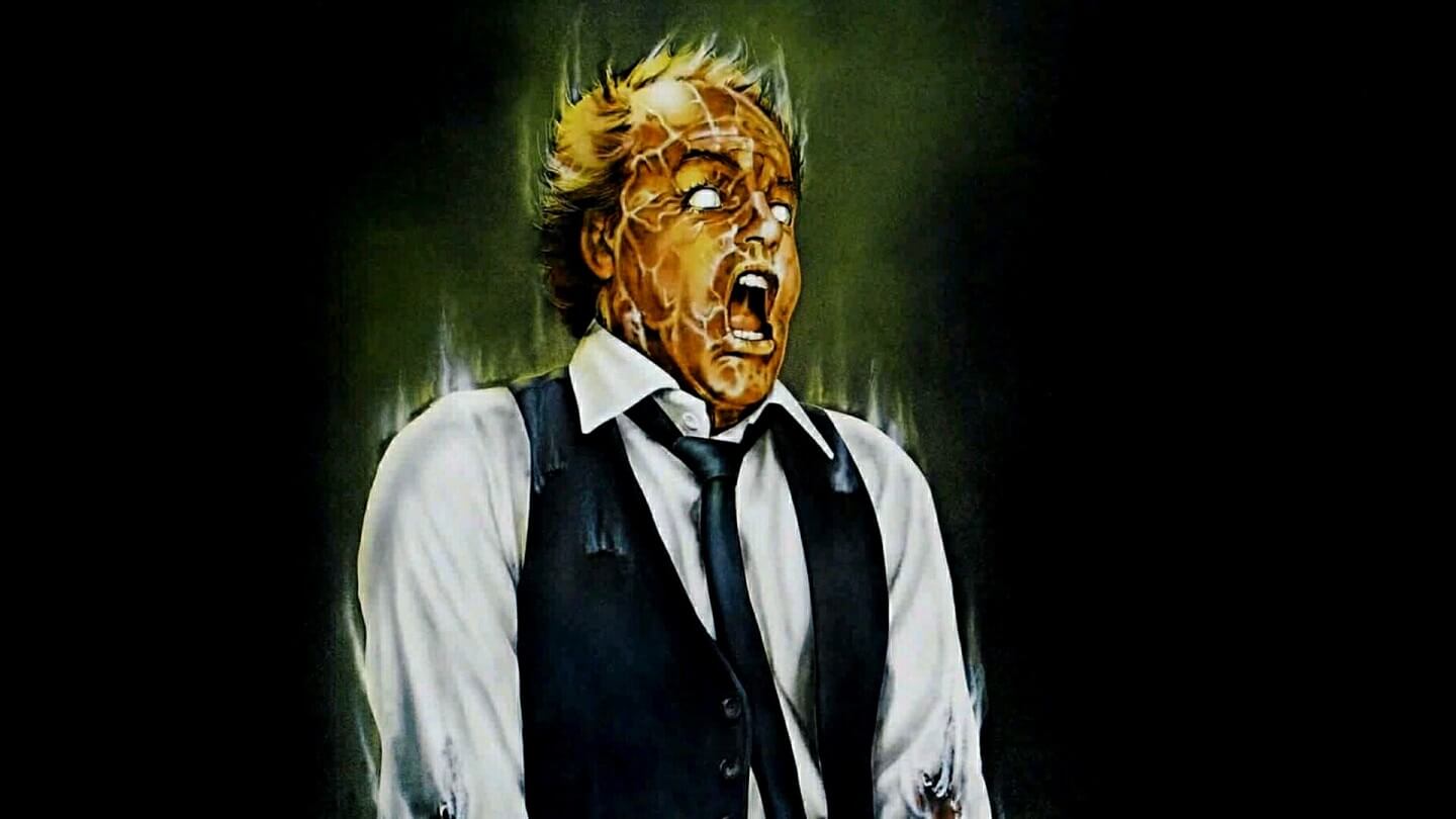 David Cronenberg cult horror Scanners poster art