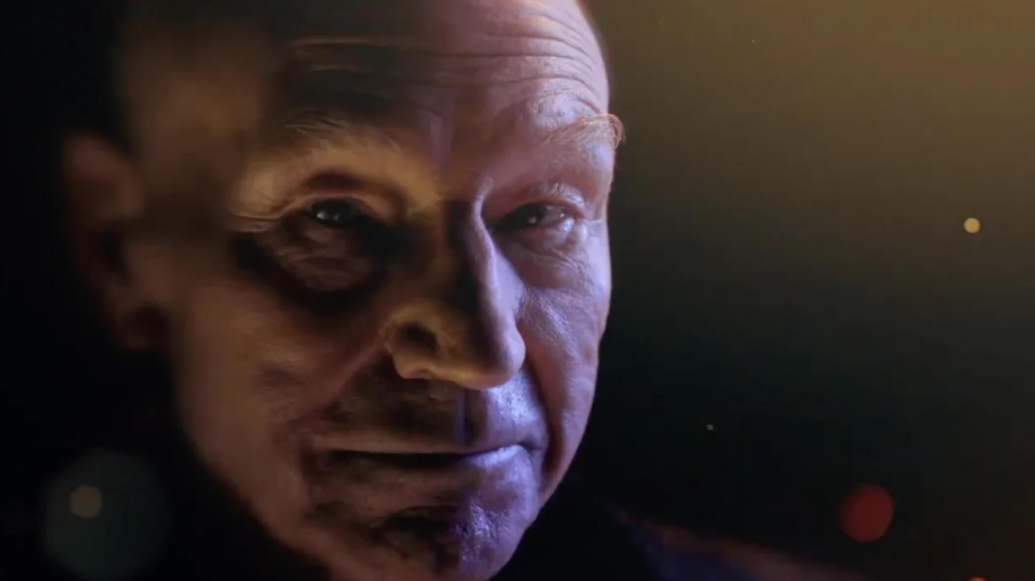 Patrick Stewart as Jean-Luc Picard in Star Trek: Picard season 3 teaser trailer