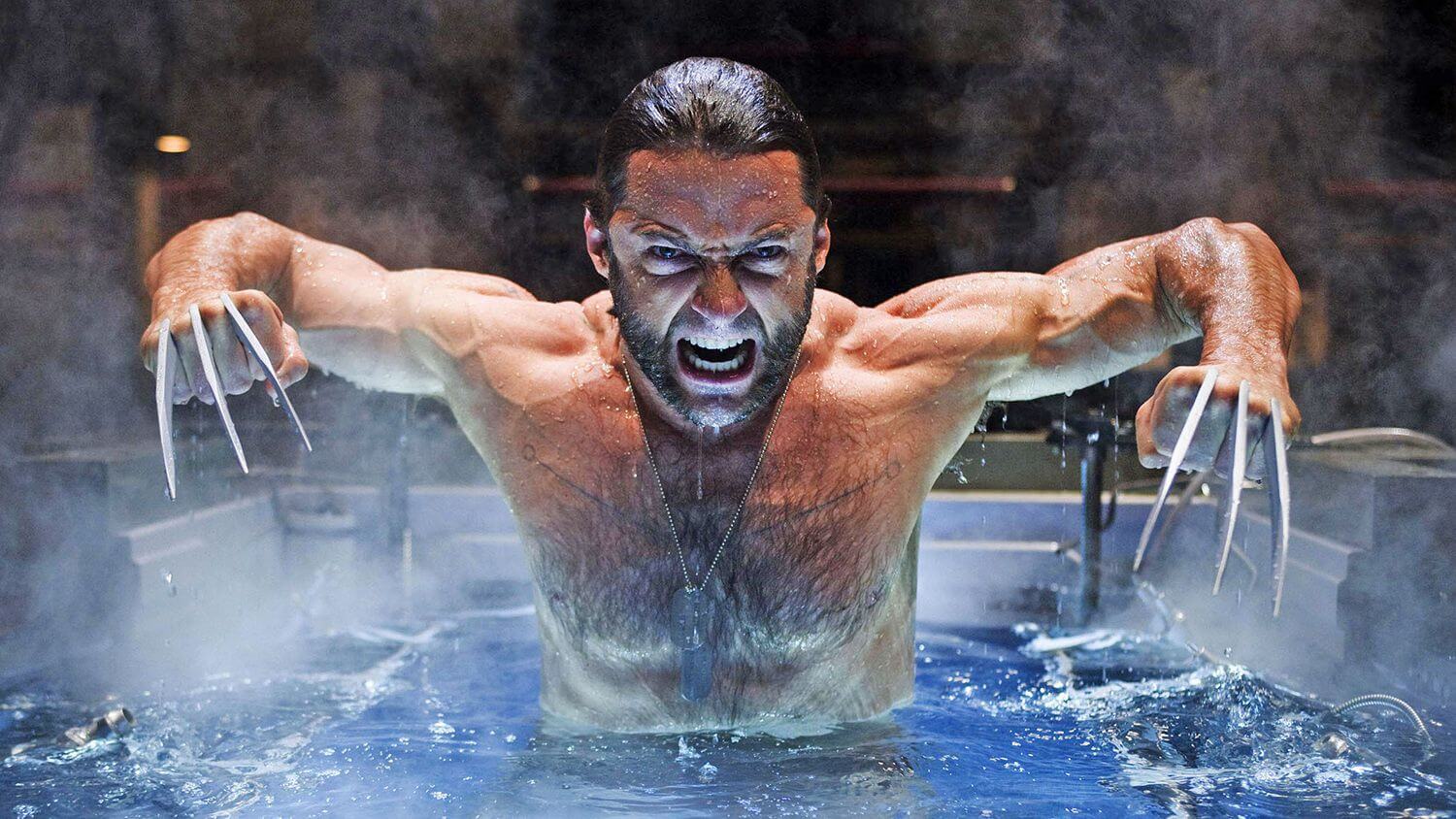 Hugh Jackman as Wolverine in X-Men franchise