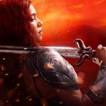Matilda Lutz first look image as Red Sonja