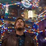 Chris Pratt as Peter Quill/Star-Lord in The Guardians of the Galaxy Holiday Special trailer