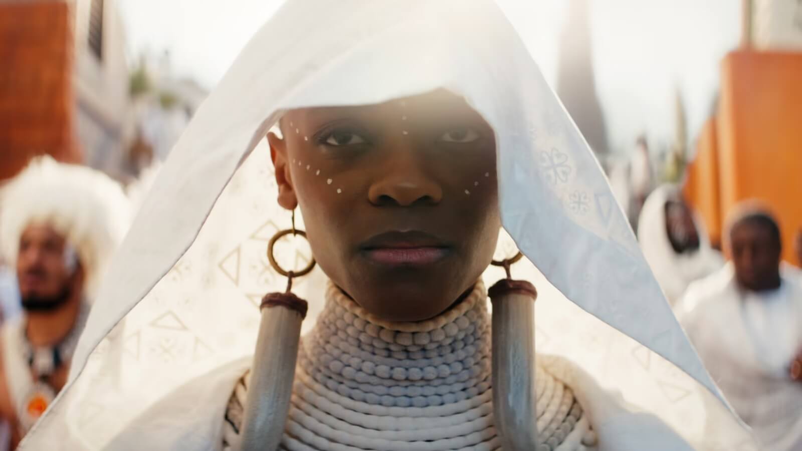 Letitia Wright as Shuri in Black Panther: Wakanda Forever