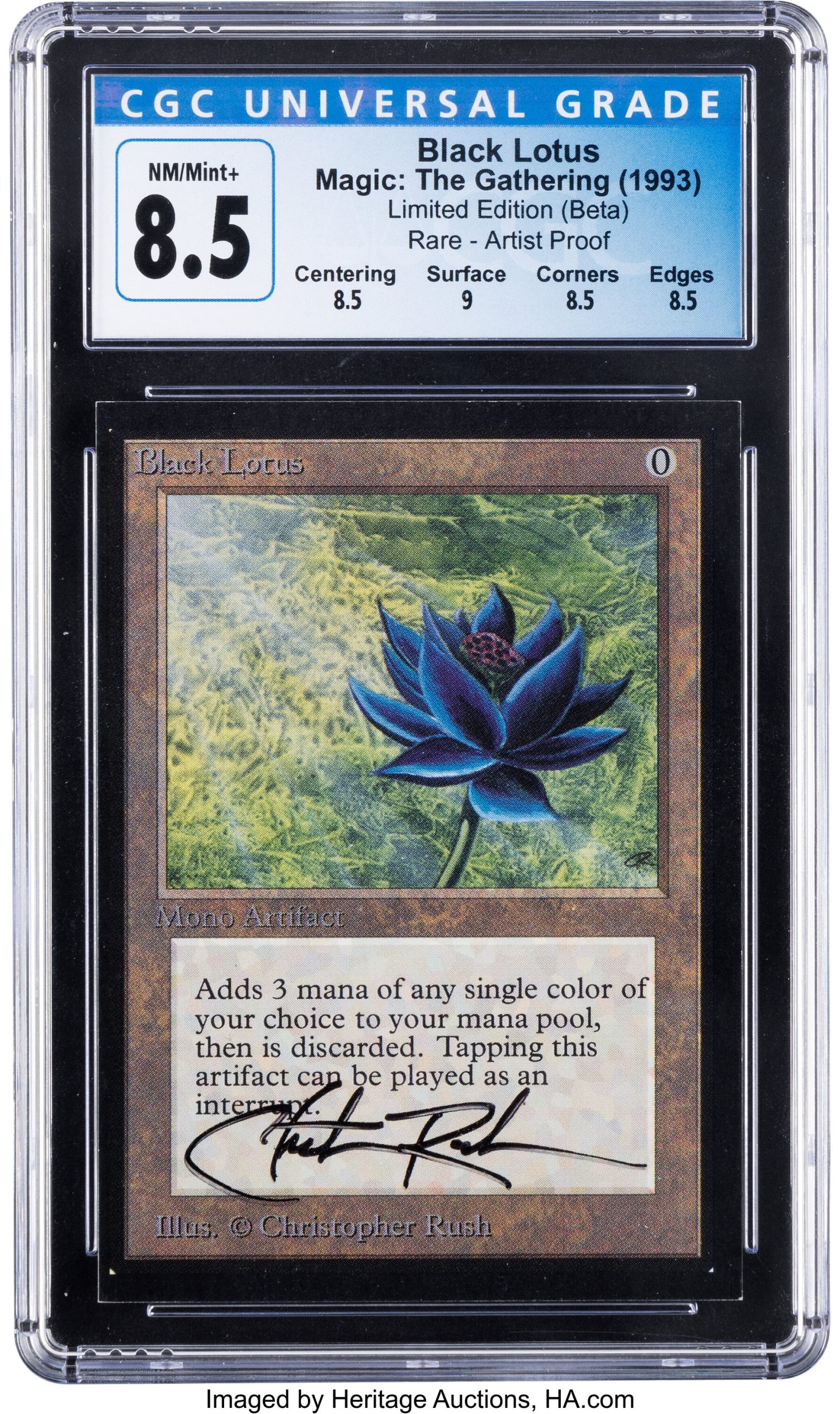 MAGIC THE GATHERING Card sells for 615,000 STARBURST Magazine