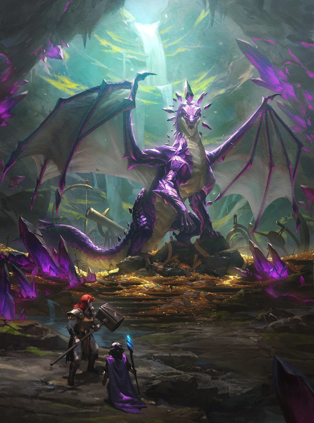 DRAGONS AND TREASURES