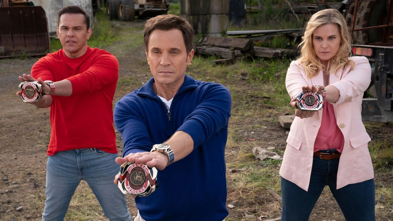 still from mighty morphin power rangers once and always trailer from netflix