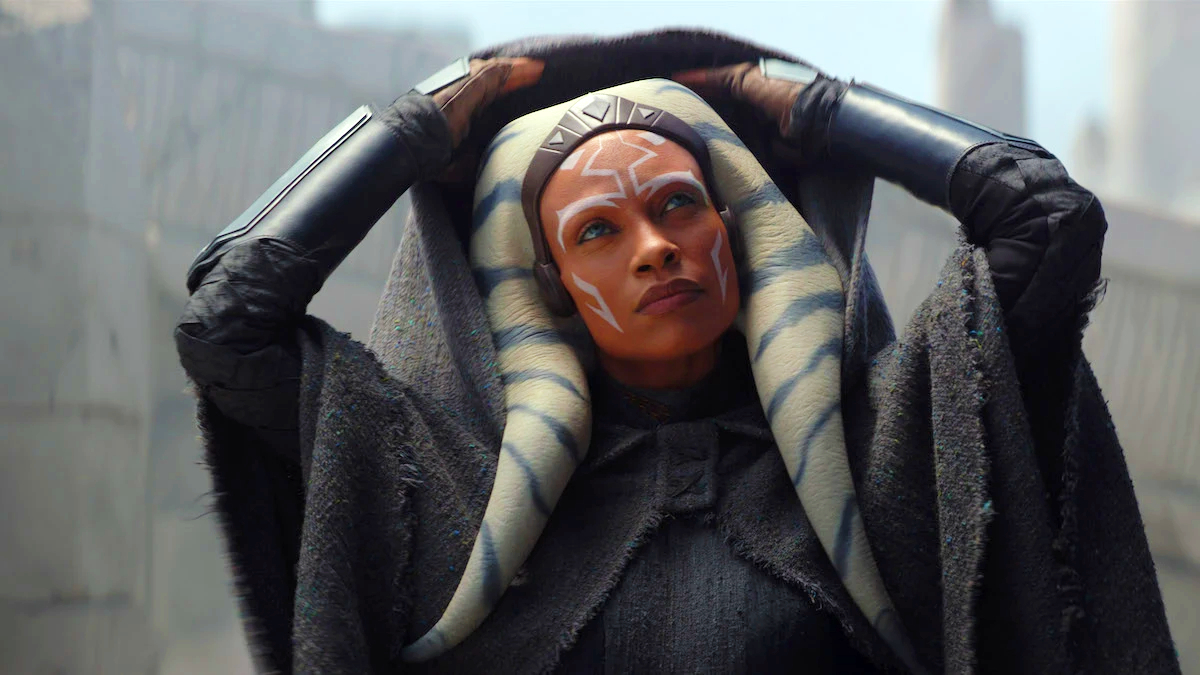 Still of Rosario Dawson as Ahsoka Tano in new Ahsoka trailer