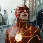 Ezra Miller as Barry Allen in new The Flash trailer released at CinemaCon