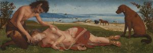 Piero Di Cosimo, Procri’s Death or A Satyr mourning over a Nymph, c. 1495. National Gallery, London