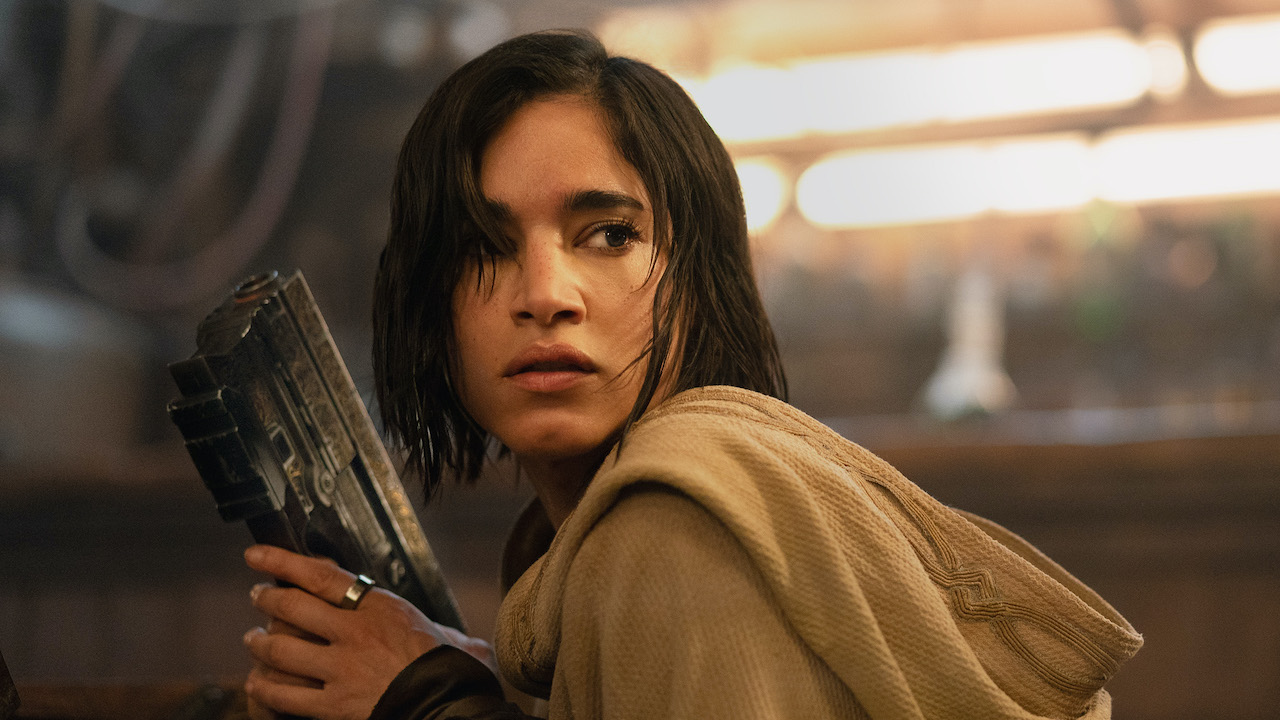 REBEL MOON. Sofia Boutella stars as Kora, the reluctant hero from a peaceful colony who is about to find she's her people's last hope, in Zack Snyder's REBEL MOON. Cr. Clay Enos/Netflix © 2023